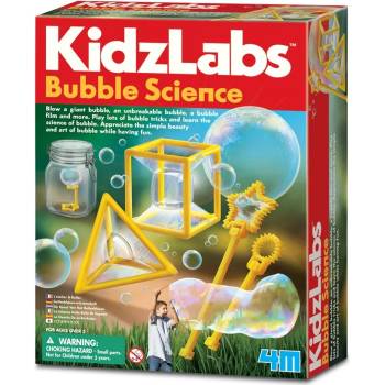 4M Научен комплект 4M Kidz Labs - Гигантски сапунени мехури (4m-03351)