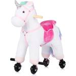 TOYS Детско Конче с колела и звук розово (rhwso02502pink)
