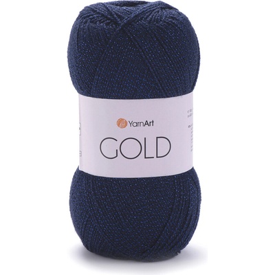 Yarn Art příze Gold 9033 tmavě modrá