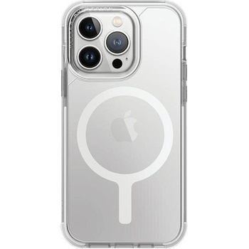Uniq Кейс Uniq Combat за iPhone 15 Pro Max 6.7", съвместим с MagSafe, прозрачен / бял (8886463685686)