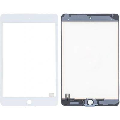 Dotykový digitizér iPad Mini 5 – OCA předinstalováno, vyžaduje oddělení skla – Premium – bílý IPD0679