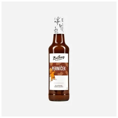 Báťkovy bylinkové sirupy Perníkový sirup 0,5 l