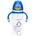 Cangaroo - PP Шише 300ml Пингвин - C0564 - синьо