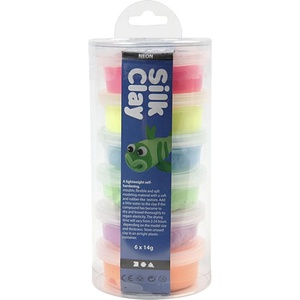 Creativ Company Set Play-Doh Silk Clay Neon (79140)