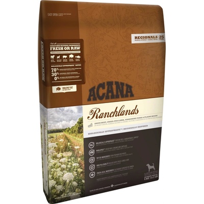 Acana Dog Ranchlands Beef Lamb Buffalo 6 kg