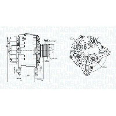 Generátor MAGNETI MARELLI 063739064010