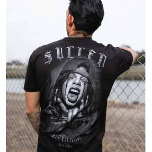 SULLEN Мъжка тениска sullen - rock out - black - scm6434_bk