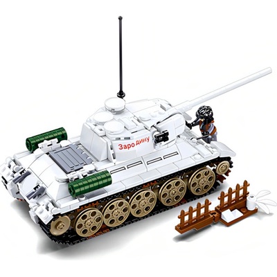 Sluban B0978 Bílý tank T-34/85