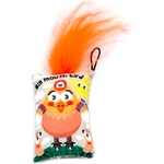 PETINTEREST Котешка играчка PET INTEREST Big Mouth Hairy Bird Silver Vine Toys (25507)