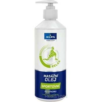Alpa masážny olej športový 500 ml