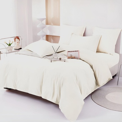 EmonaMall Едноцветно спално бельо EmonaMall, 6 части - Модел S18571 (S18571-1000h3-E-8)