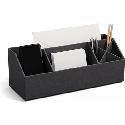 Bigso Elisa Canvas Paper Laminate organizér černá