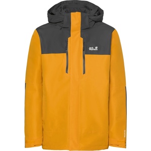 Jack Wolfskin Мъжко 3-в-1 яке Jack Wolfskin Jasper Pro 3in1 Jacket 3-in-1 jacket - Burly Yellow JW - размер XL (004-7735-0214)