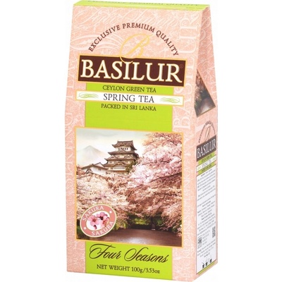 Basilur SPRING zelený čaj papír 100 g