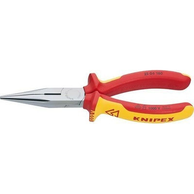 KNIPEX Klešte pologulaté 160mm Cr VDE / 2506160 Knipex – Hledejceny.cz