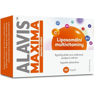 Alavis Maxima Liposomální multivitamíny 30 kapslí