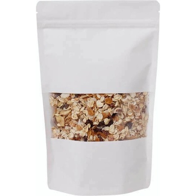 Doypack sáček 180*290 mm, 1000 ml, bílý s okénkem, 100 ks