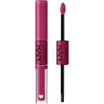 NYX Cosmetics Shine Loud двустепенно червило с висок блясък 3.4 ml нюанс 13 Another Level