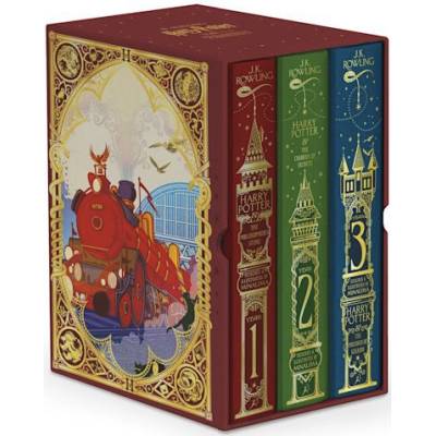 Harry Potter 1-3 Box Set: MinaLima Edition - Joanne K. Rowlingová