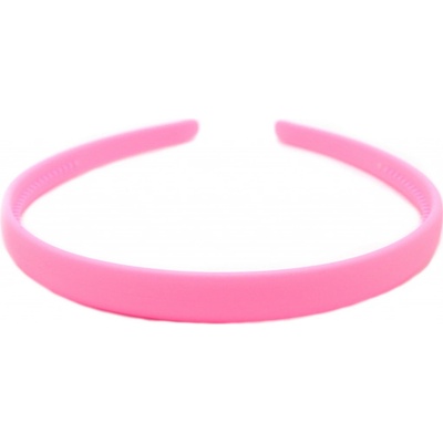 Nelámací kaučuková čelenka širší světle růžová – Zboží Dáma