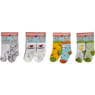 Kojenecké ponožky NOVIA 2 páry 1 2 páry