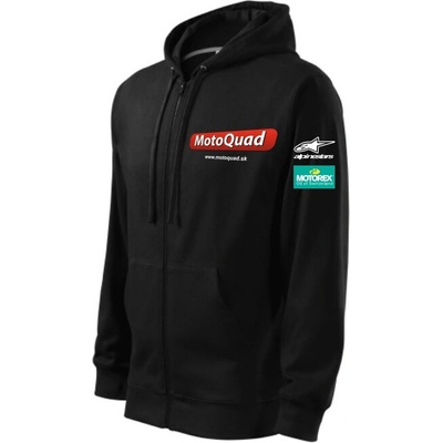 Mikina MOTOQUAD (čierna) - S