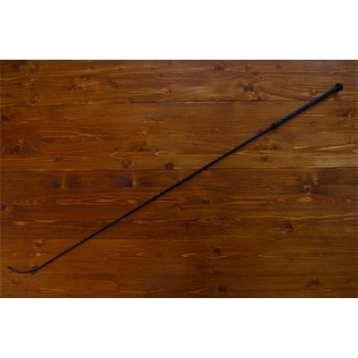 Drezurní bič Small Paul ručně pletený černý