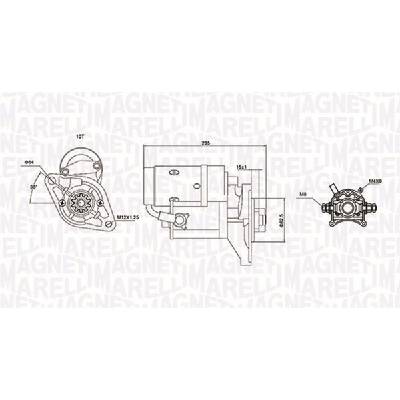 Startér MAGNETI MARELLI 063721089010