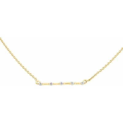 Eppi Minimalistický náhrdelník s lab-grown diamantmi N47606