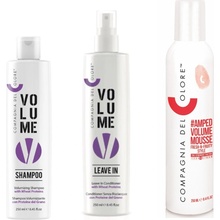 Compagnia Del Colore Volume šampon 250 ml + bezoplachový kondicionér 250 ml + tužidlo 250 ml dárková sada