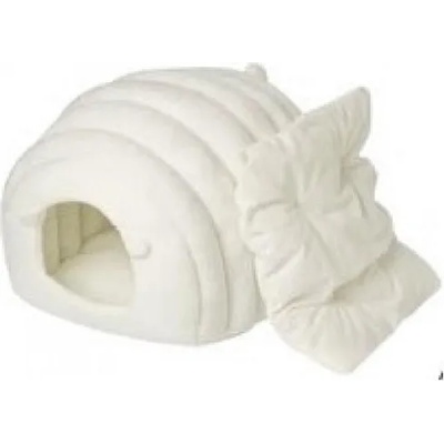 M-PETS Piduan - Луксозно легло тунел - бяло, 38×42×33 см, Белгия - PD2010W