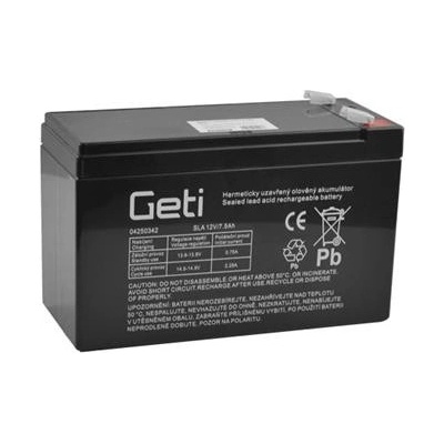 GETI 12V 7.5Ah GETI