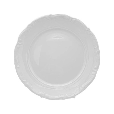 Moritz Zdekauer mísa kulatá mělká Marie Teresie bílá 32 cm