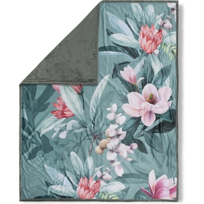 Descanso Зелено двустранно одеяло , 130 x 160 cm Parler - Descanso (30053.44.94)