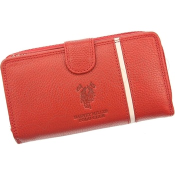 Harvey Miller Polo Club 5313 G16 červená dámská kožená peněženka