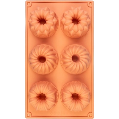 MagicHome Forma na pečenie na minibábovky silikónová 29,5x17,5x3,5 cm
