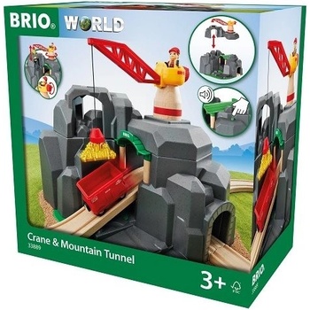 Brio World 33889 Žeriav a horský tunel