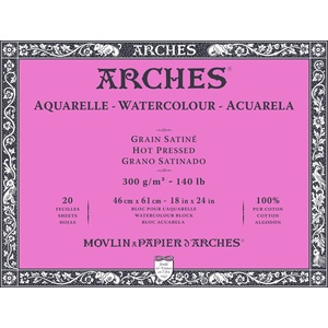ARCHES Watercolour Hot Pressed Скицник 20 46 x 61 cm 300 g (A1795076)