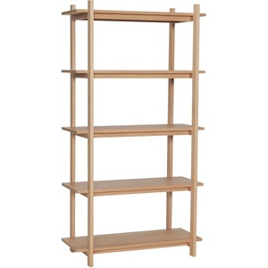 Hübsch Стелаж от декор от дъб в естествен цвят 80x150x39 cm Epoch - Hübsch (881509)