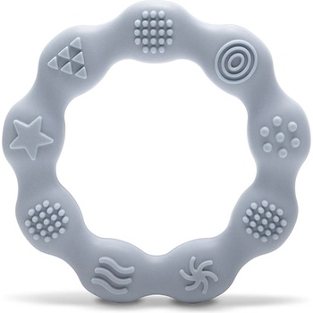 Lorelli Premium СИЛИКОНОВА ГРИЗАЛКА РИНГ natural grey (10210920003)