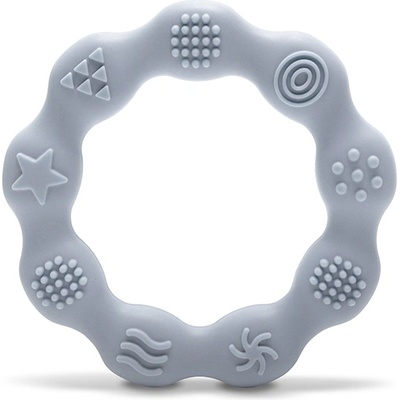 Lorelli Premium СИЛИКОНОВА ГРИЗАЛКА РИНГ natural grey (10210920003)