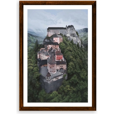 Poster Oravský hrad