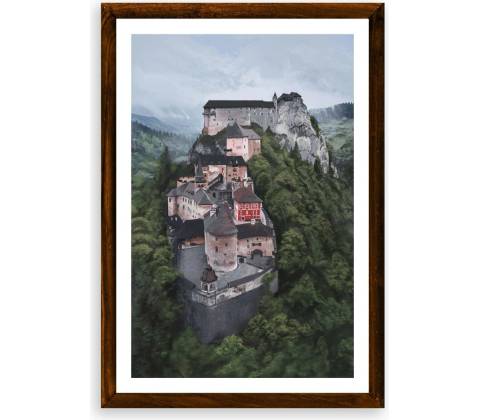 Poster Oravský hrad