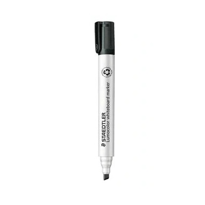 STAEDTLER Маркери Staedtler Lumocolor 351 за бяла дъска скосен връх, (32286-А-ЧЕРЕН)