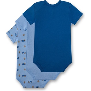 Sanetta Детско ежедневно термо бельо Sanetta Kid's Set Body 1/2 324952 3-Pack Everyday base layer - Lily Blue - размер 80 (EU) (714-1837-0115)