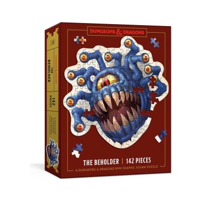 Dungeons & Dragons Mini Shaped Jigsaw Puzzle The Beholder Edition 142-Piece Collectible for All Ages
