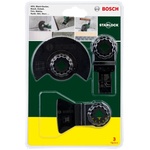 Bosch Стартов комплект Starlock Tiles за мултифункционални инструменти 3 части (2607017324) (2607017324)