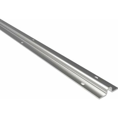 Koľajnička vodiaca spodná-U, INOX, R10, L6000mm