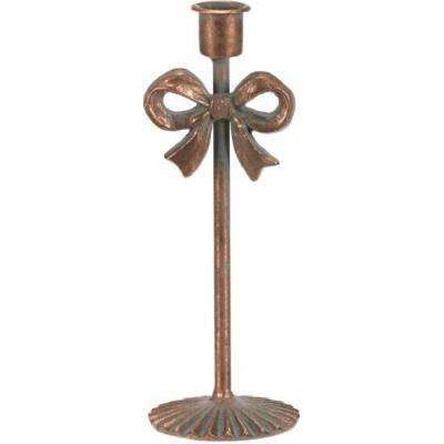 Kovový svícen 22 cm měděný FUP566-M
