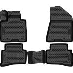 LEMENT Element 3D rubber floor mats suitable for KIA Sportage | Mk4 IV | 2015-2022 | 100% custom-fit all-weather floor mats made of TPE, high edge, waterproof, non-slip, odorless